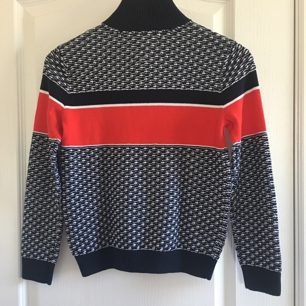 Tommy Hilfiger Half Zip Size 8 Kids Medium - Picture 2 of 6